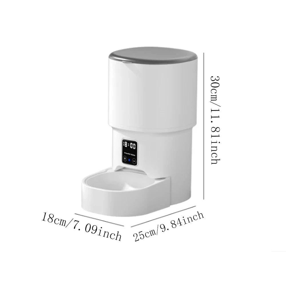 ZEDAPaw 4L Smart WiFi Automatic Pet Feeder