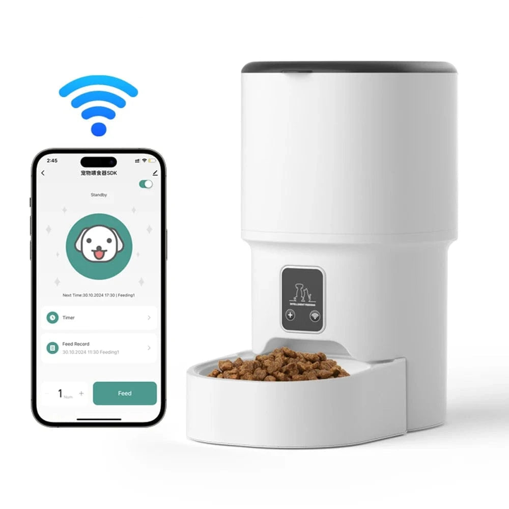 ZEDAPaw 4L Smart WiFi Automatic Pet Feeder