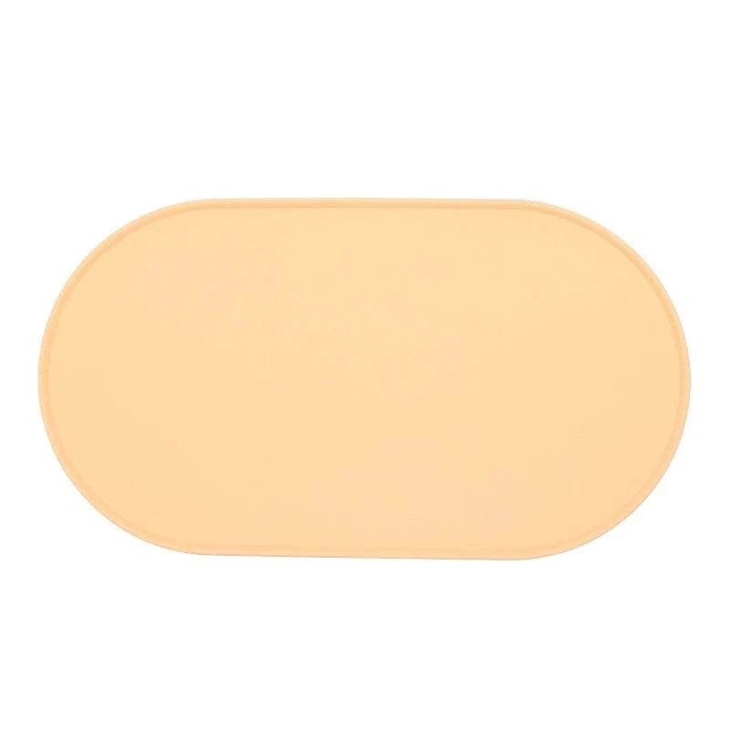 ZEDAPaw Beige / S Waterproof Non-Slip Placemat for Dog & Cat Food Bowls