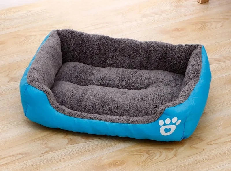 ZEDAPaw Blue / 40x30 Soft Breathable Kennel House for Cats & Small to Medium Dogs