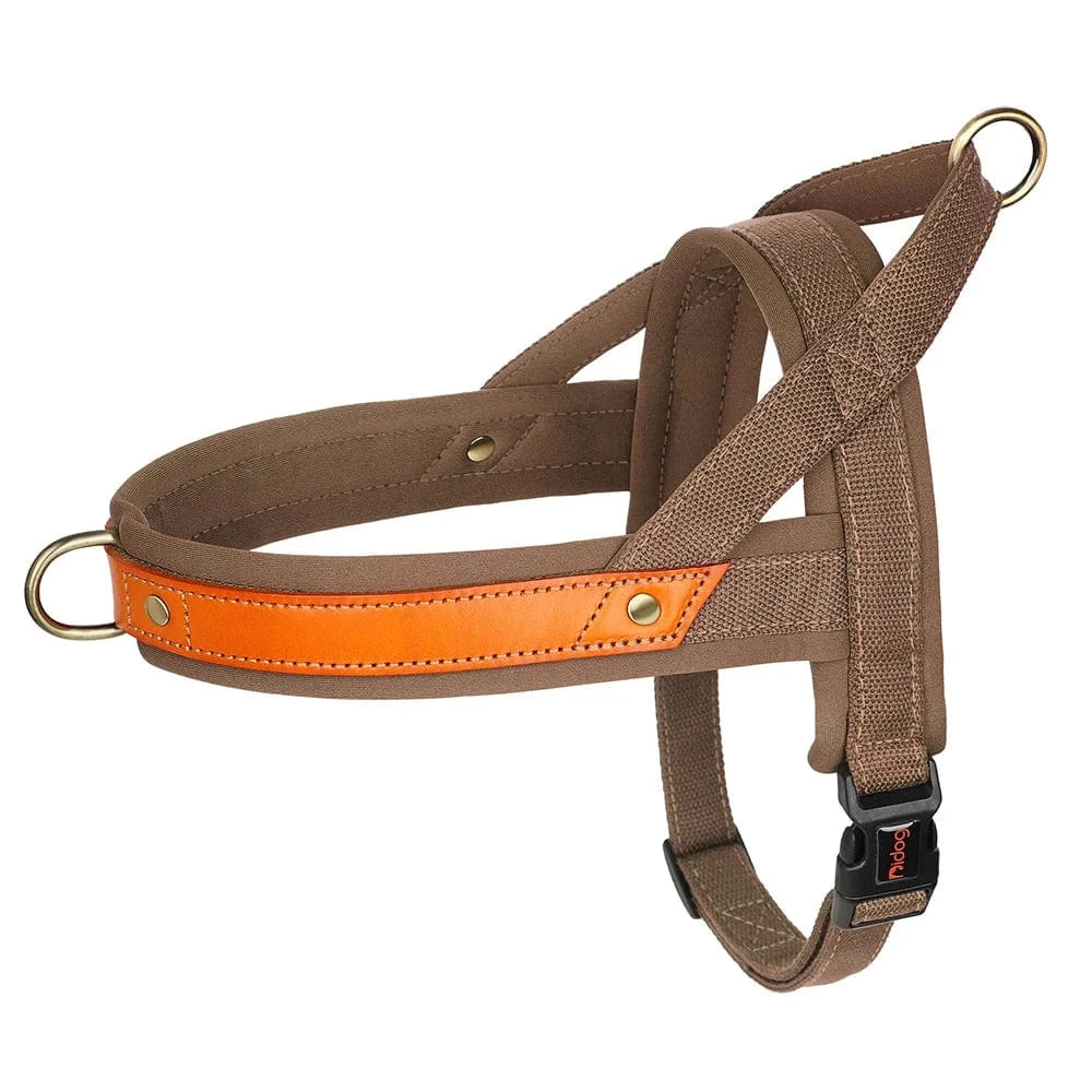 ZEDAPaw Brown / XS No-Pull Dog Harness