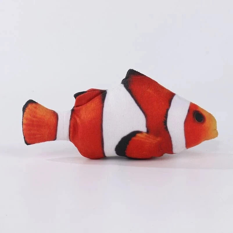 ZEDAPaw Clownfish 20 cm Realistic Plush Fish Cat Toy
