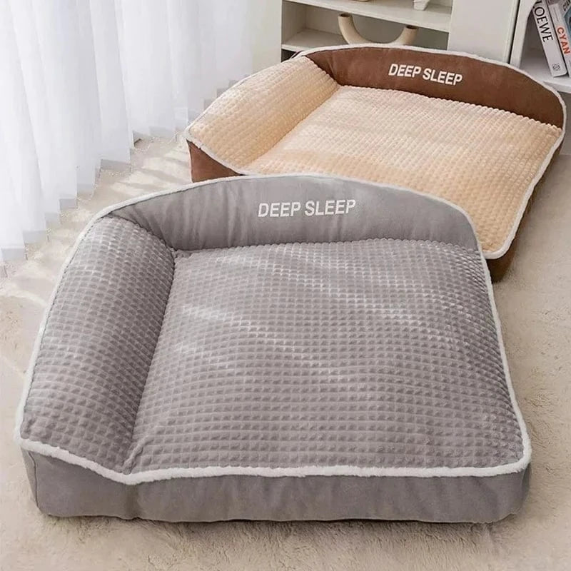 ZEDAPaw Cozy Winter Sofa Basket for Dogs & Cats