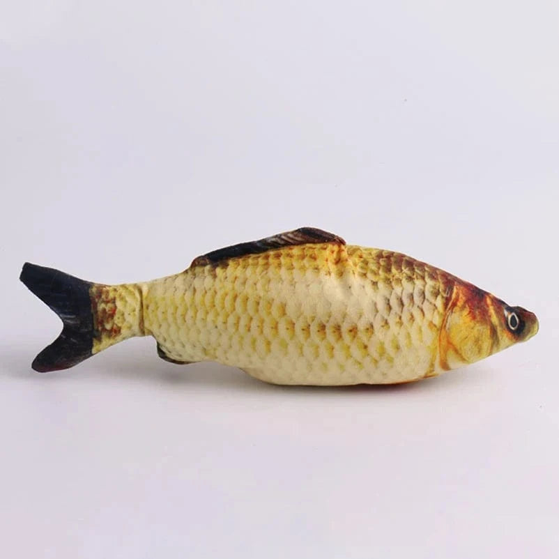 ZEDAPaw Crucian Carp 20 cm Realistic Plush Fish Cat Toy