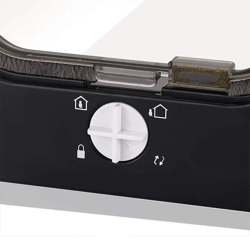 ZEDAPaw Durable ABS Pet Door for Cats & Small Dogs