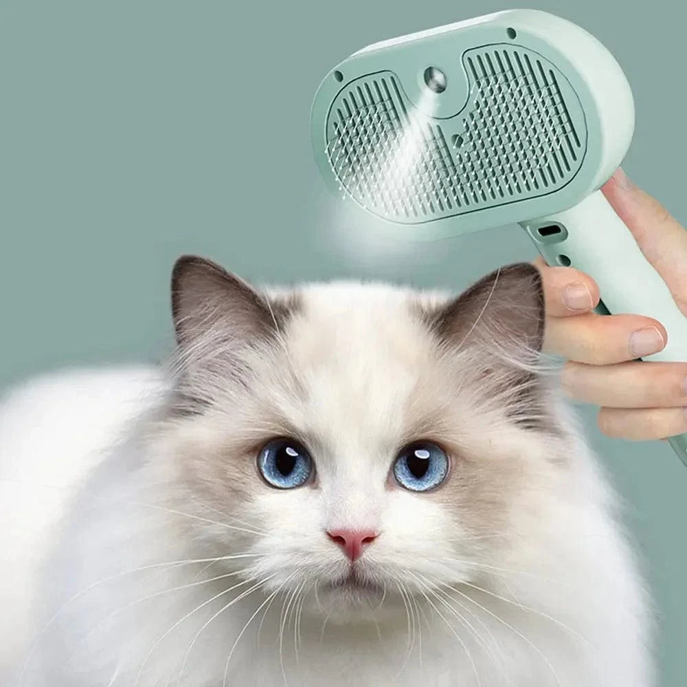 ZEDAPaw Grooming & De-Matting Brush with Water Mist for Cats & Dogs