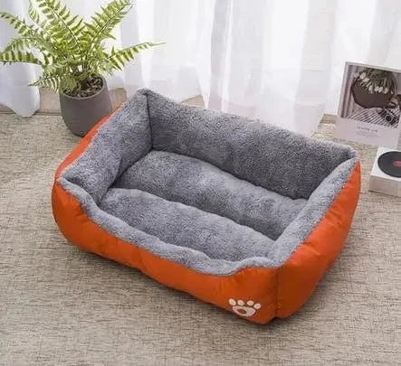 ZEDAPaw Orange / 40x30 Soft Breathable Kennel House for Cats & Small to Medium Dogs