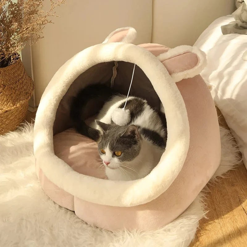 ZEDAPaw Rosa / S Foldable Cartoon Cave Nest for Cats & Small Dogs