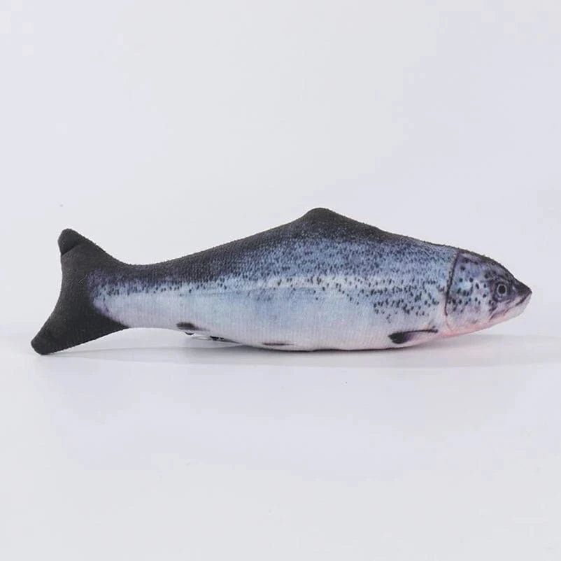 ZEDAPaw Salmon 20 cm Realistic Plush Fish Cat Toy