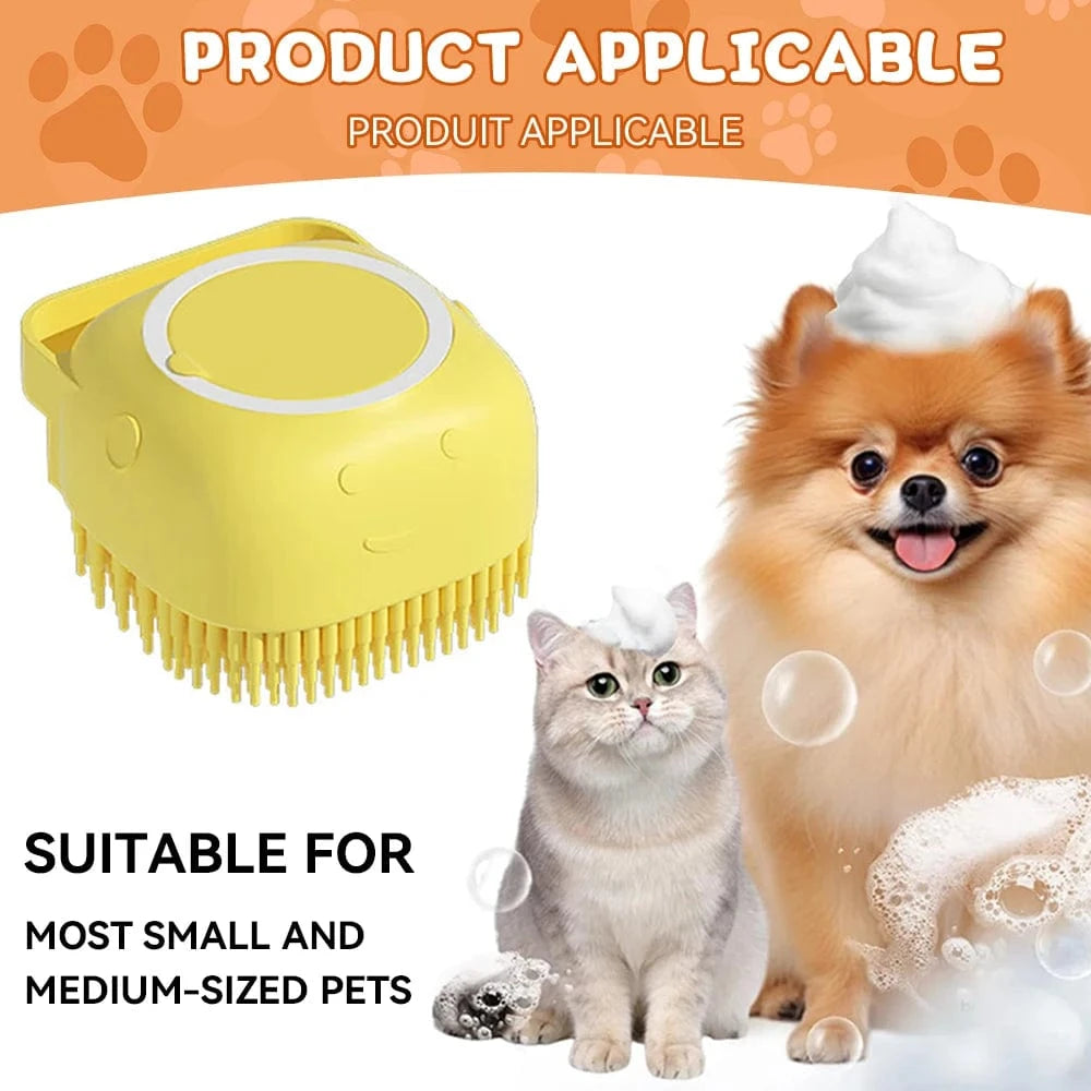ZEDAPaw Soft Silicone Shampoo Dispenser for Dogs & Cats