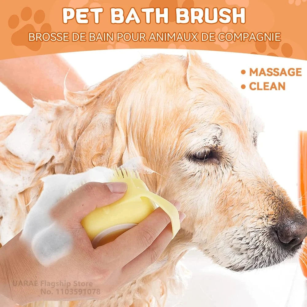 ZEDAPaw Soft Silicone Shampoo Dispenser for Dogs & Cats