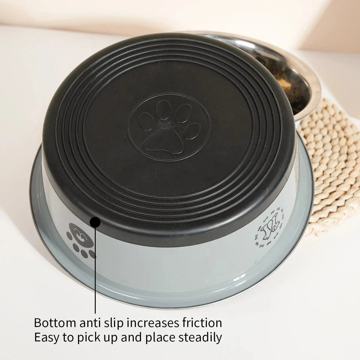 ZEDAPaw Stainless Steel Pet Bowl