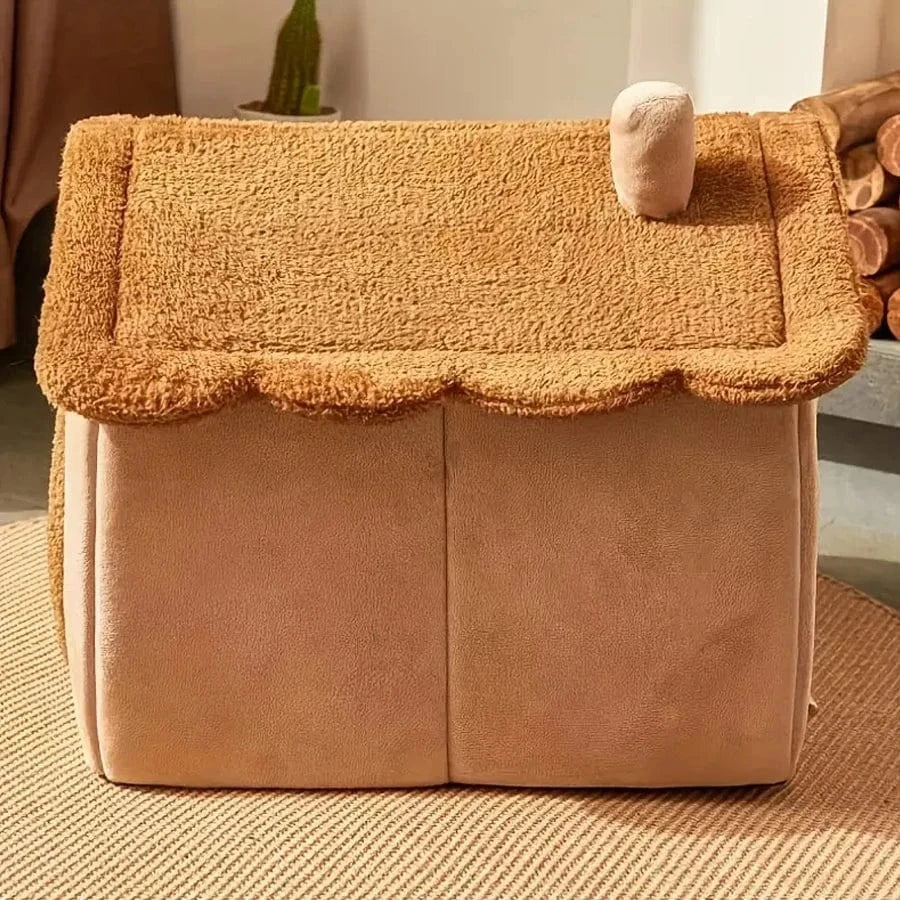 ZEDAPaw Washable Pet House for Small Dogs & Medium Cats