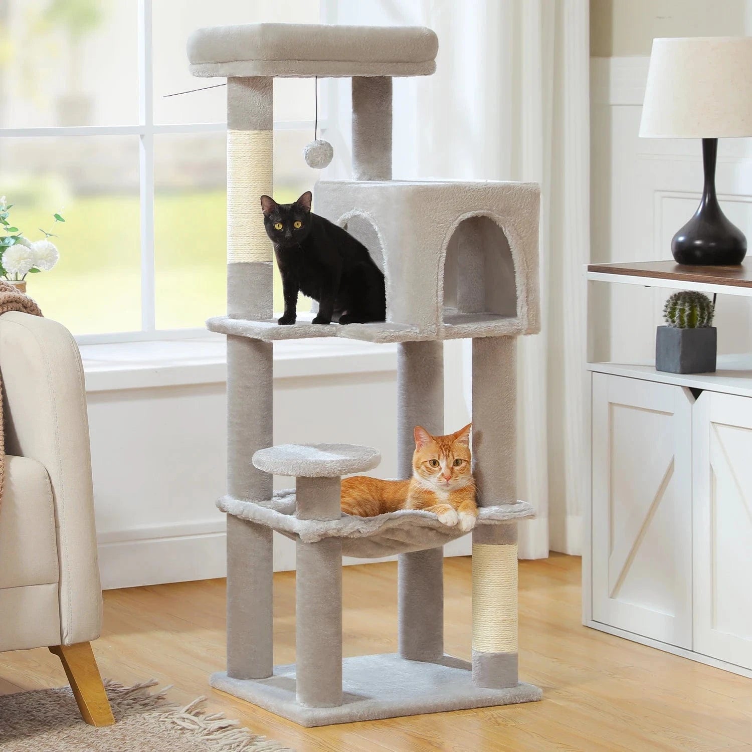 ZEDAPaw 113 cm Multi-Level Cat Cat Tower
