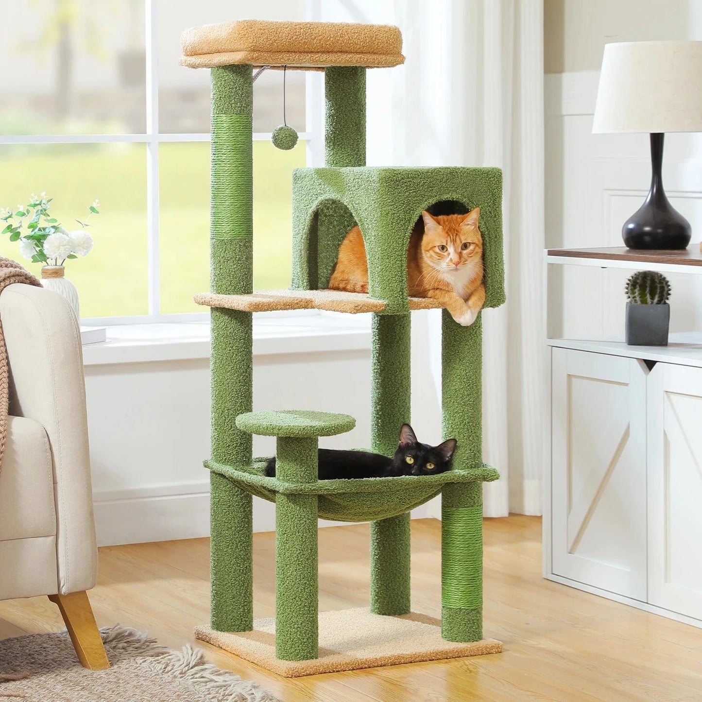 ZEDAPaw 113 cm Multi-Level Cat Cat Tower