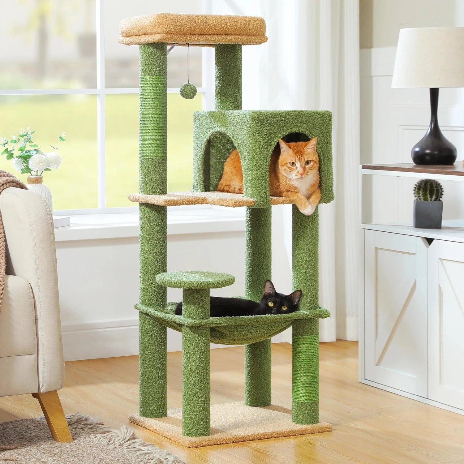 ZEDAPaw 113 cm Multi-Level Cat Cat Tower
