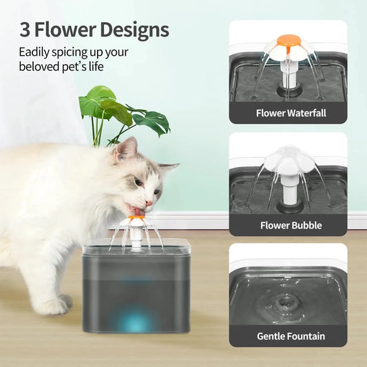 ZEDAPaw 2L Cat Water Fountain – Ultra Silent