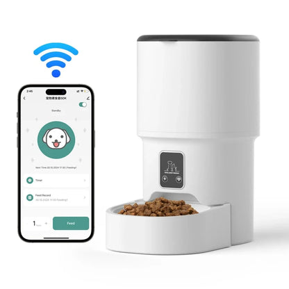 ZEDAPaw 4L Smart WiFi Automatic Pet Feeder