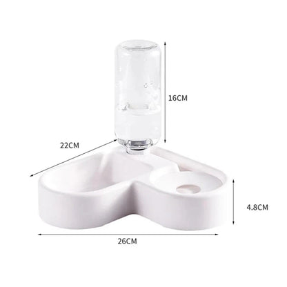 ZEDAPaw Automatic Pet Bowl – Dual Use Moisture Proof