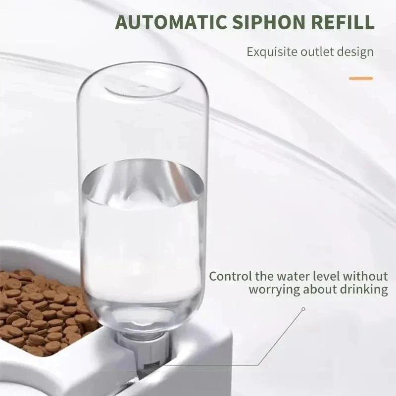 ZEDAPaw Automatic Pet Bowl – Dual Use Moisture Proof