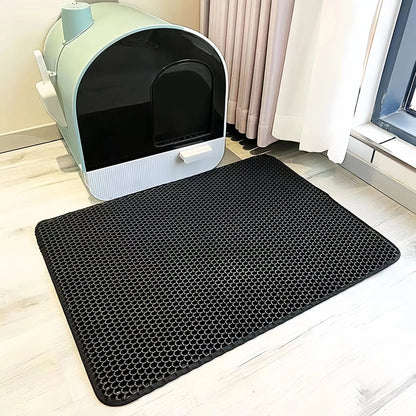 ZEDAPaw Black / 30x30 Large Waterproof Cat Litter Mat