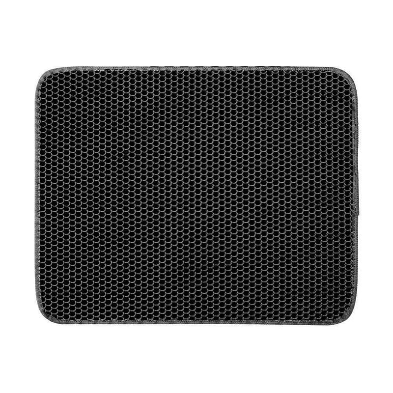 ZEDAPaw Black / 30x45 Waterproof Double-Layer Cat Litter Mat