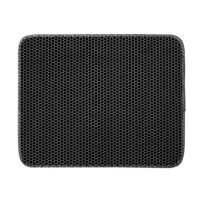 ZEDAPaw Black / 30x45 Waterproof Double-Layer Cat Litter Mat