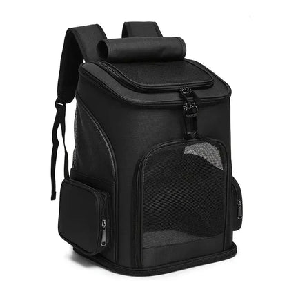 ZEDAPaw Black Large Capacity, Breathable & Foldable Travel Bag for Cats & Small Dogs