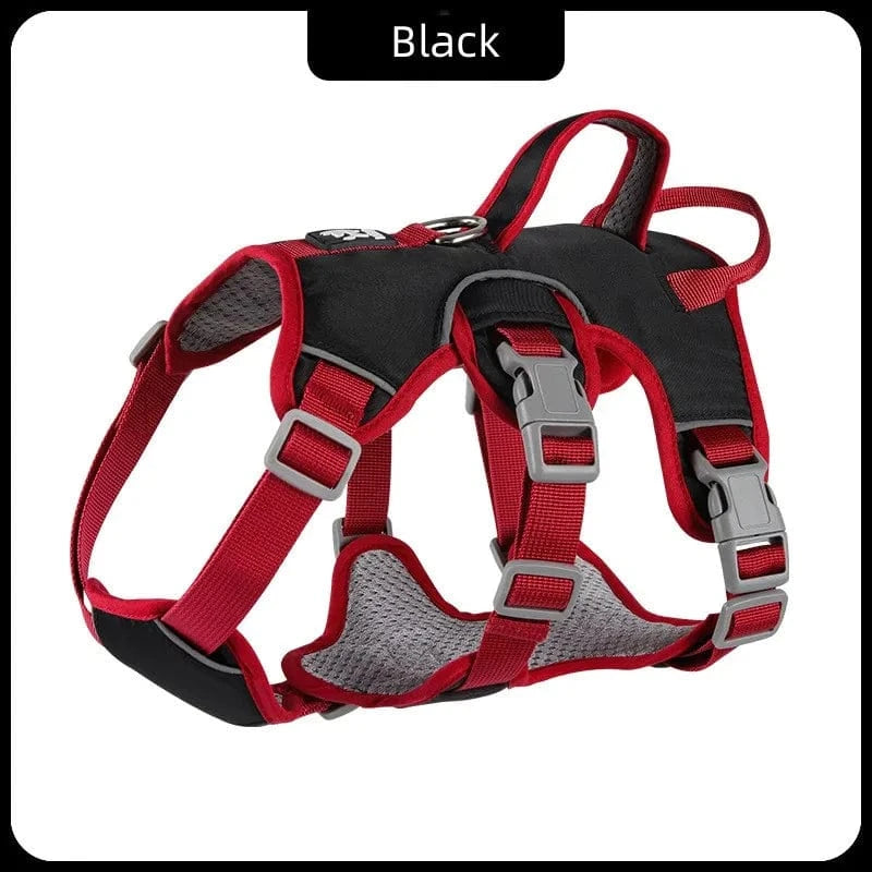 ZEDAPaw Black / S Reflective Dog Walking Harness No-Pull