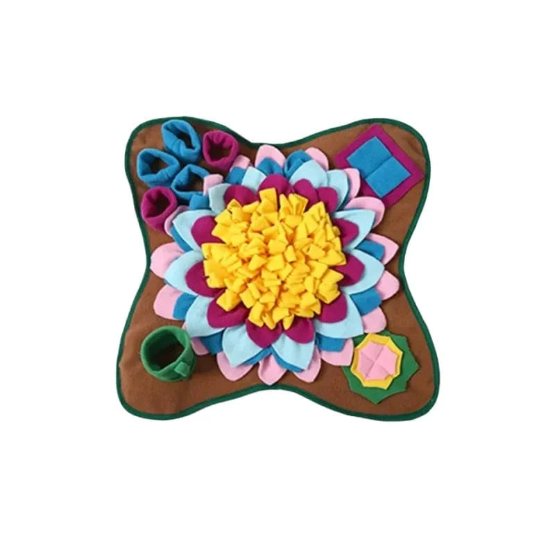 ZEDAPaw Chocolate Interactive Slow Feeding Blanket for Dogs & Cats