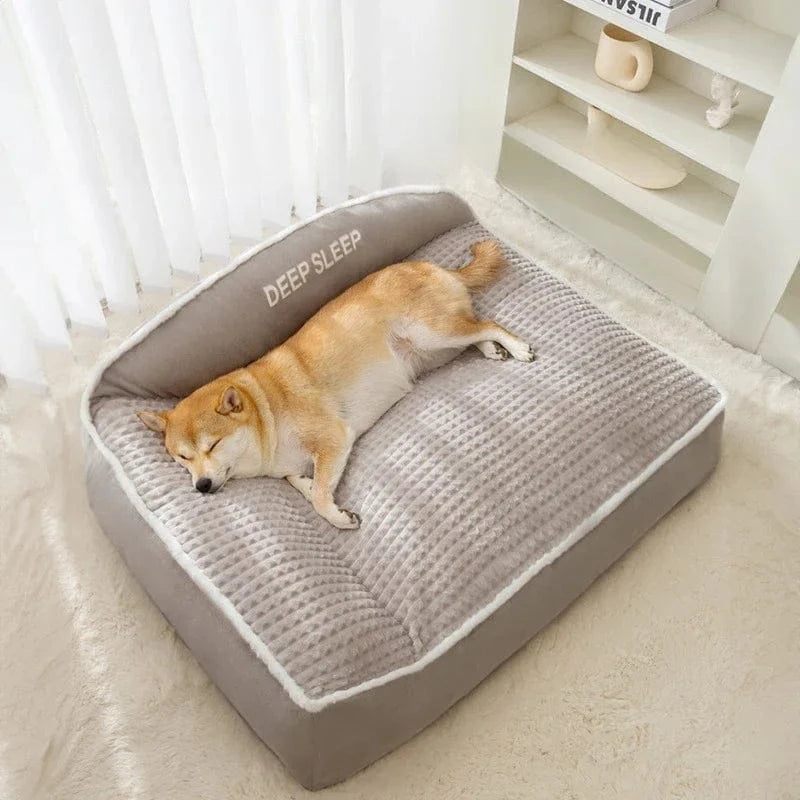 ZEDAPaw Cozy Winter Sofa Basket for Dogs & Cats