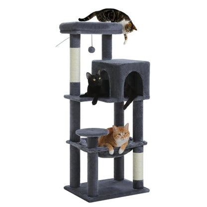 ZEDAPaw Deep Grey 113 cm Multi-Level Cat Cat Tower
