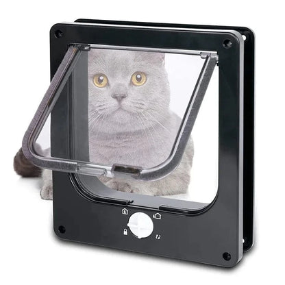 ZEDAPaw Durable ABS Pet Door for Cats & Small Dogs