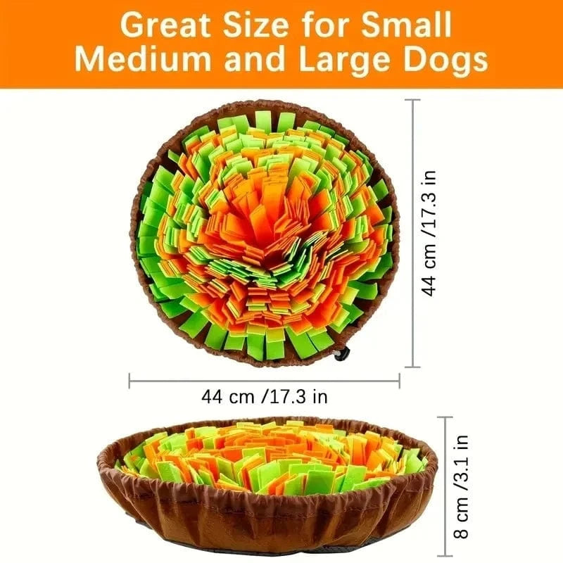 ZEDAPaw Foldable Dog & Cat Slow Feeder Training Mat