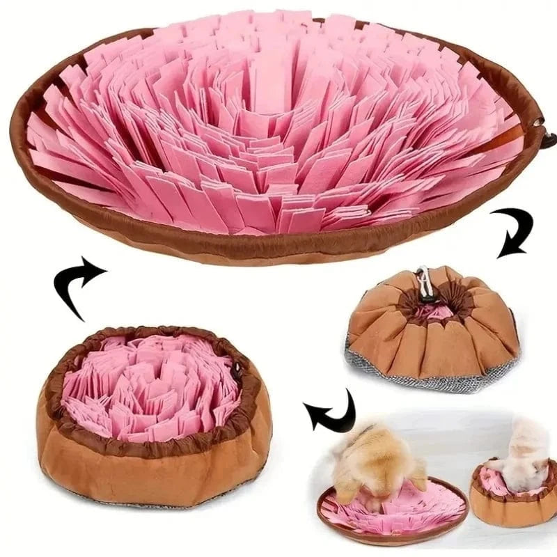 ZEDAPaw Foldable Dog & Cat Slow Feeder Training Mat