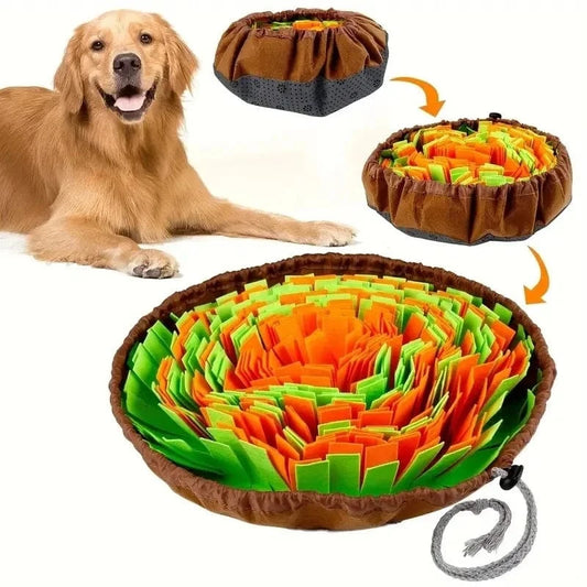 ZEDAPaw Foldable Dog & Cat Slow Feeder Training Mat