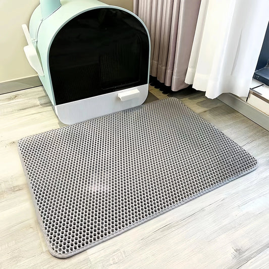 ZEDAPaw Gray / 30x30 Large Waterproof Cat Litter Mat