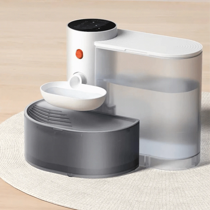 ZEDAPaw Gray 3L Smart Wireless Pet Water Fountain