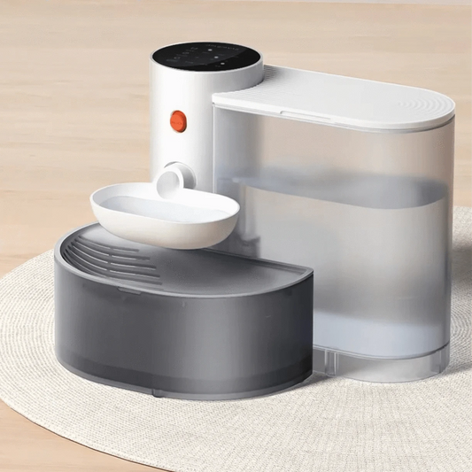 ZEDAPaw Gray 3L Smart Wireless Pet Water Fountain