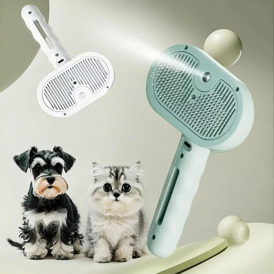 ZEDAPaw Grooming & De-Matting Brush with Water Mist for Cats & Dogs