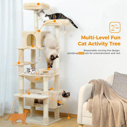 ZEDAPaw Large Cat Tree & Tower