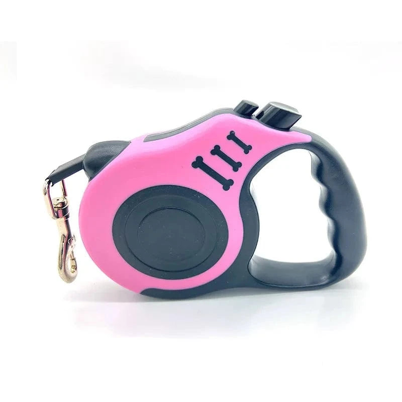ZEDAPaw Pink / 3 Retractable Dog Leash