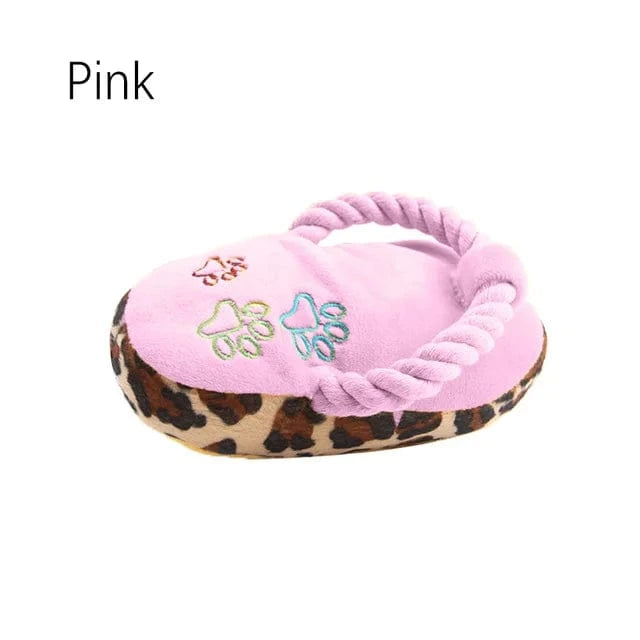 ZEDAPaw Pink Funny Plush Dog Toy