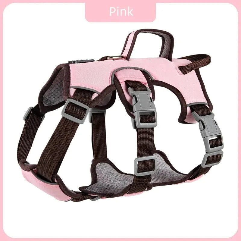 ZEDAPaw Pink / S Reflective Dog Walking Harness No-Pull