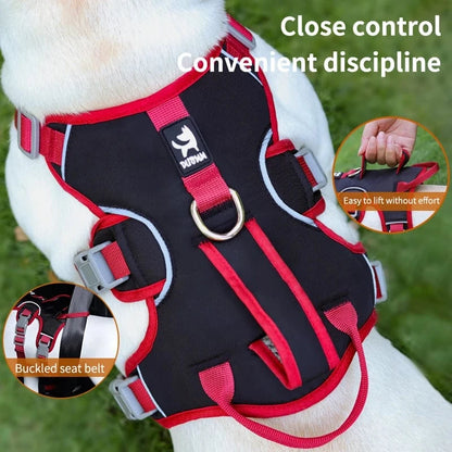 ZEDAPaw Reflective Dog Walking Harness No-Pull