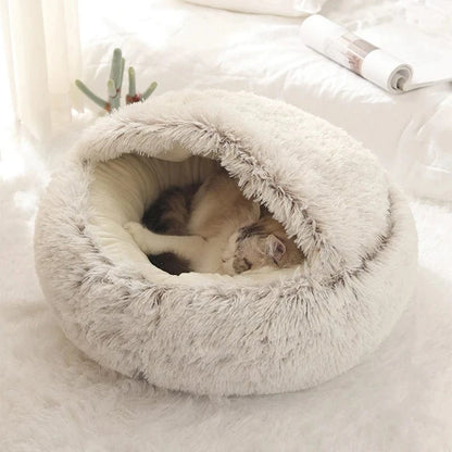 ZEDAPaw Soft Plush Bed for Cats, Kittens & Small Dogs