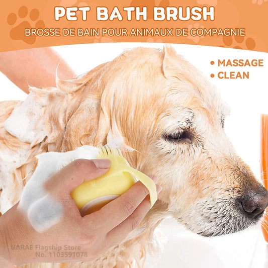 ZEDAPaw Soft Silicone Shampoo Dispenser for Dogs & Cats