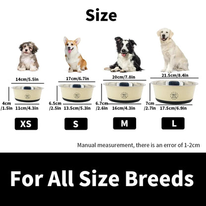 ZEDAPaw Stainless Steel Pet Bowl
