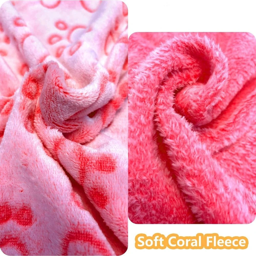 ZEDAPaw Ultra-Soft Paw Print Pet Blanket