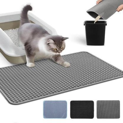 ZEDAPaw Waterproof Double-Layer Cat Litter Mat